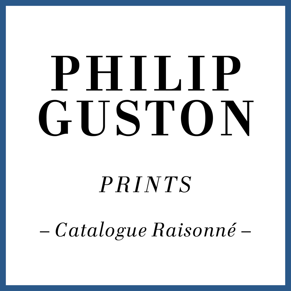 Philip Guston Prints Catalogue Raisonné