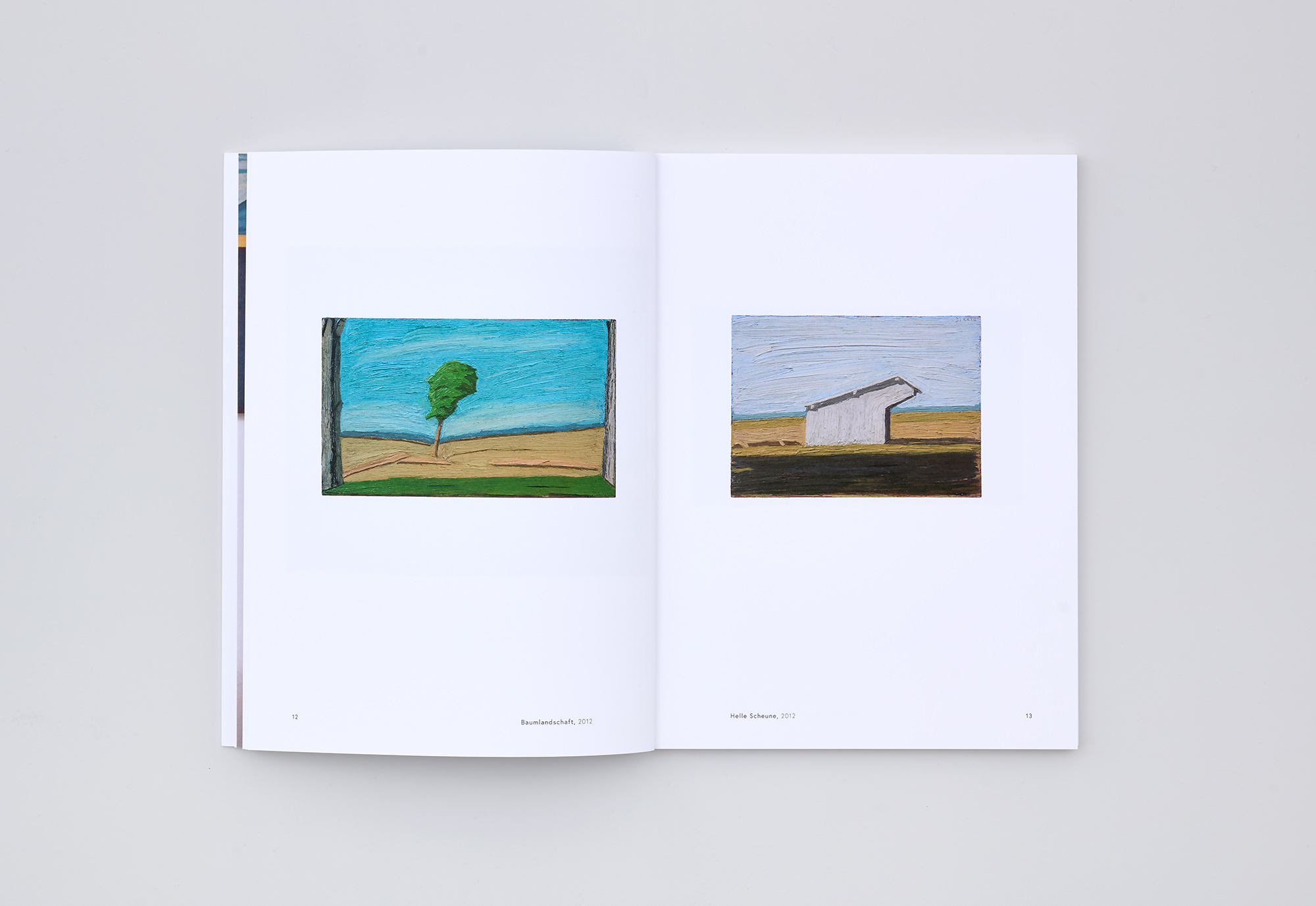 Christoph Drechsler Malerei 2011–2019 Doppelseite mit 2 Bildern