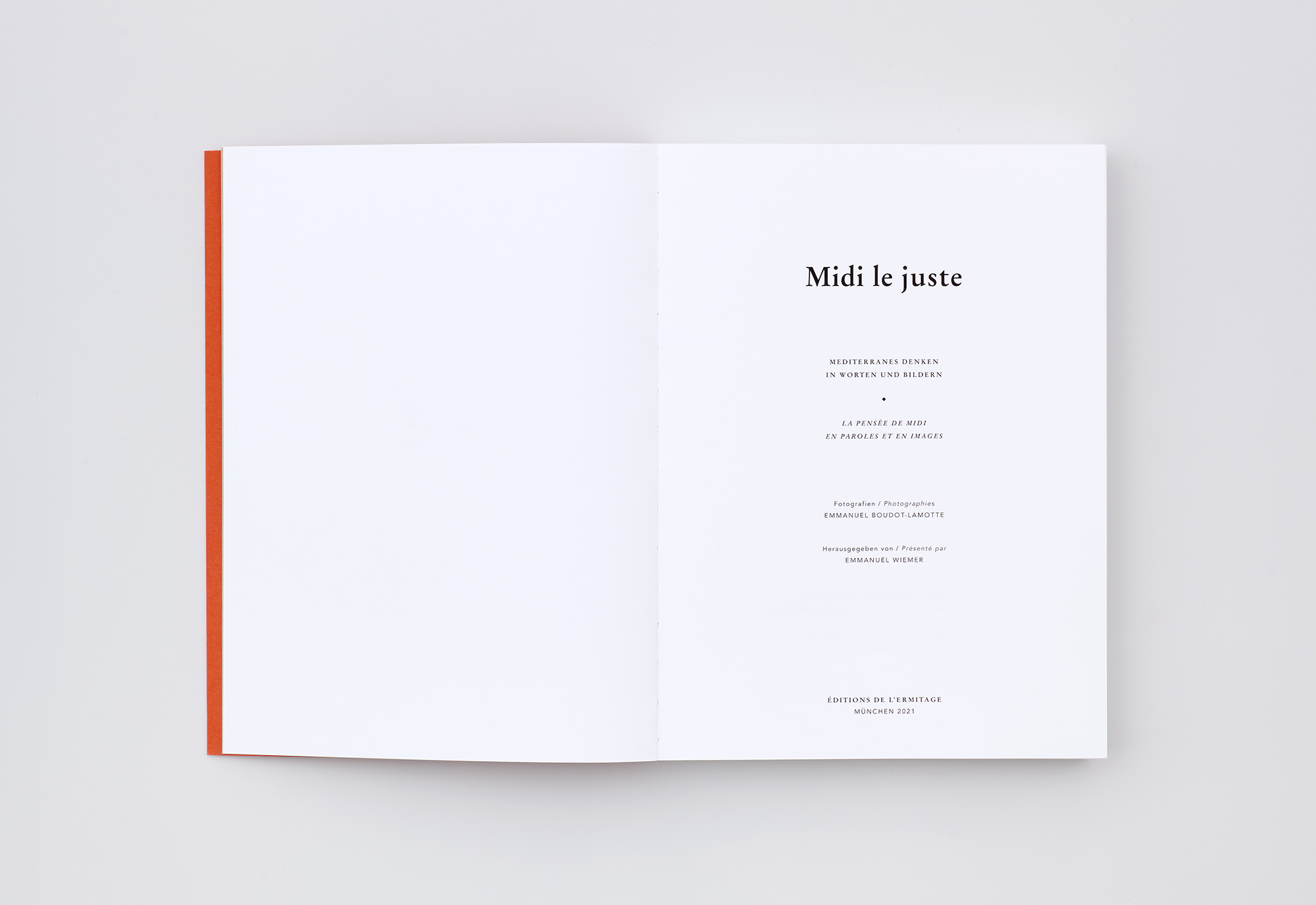 Midi le juste Emmanuel Wiemer Emmanuel Boudot-Lamotte