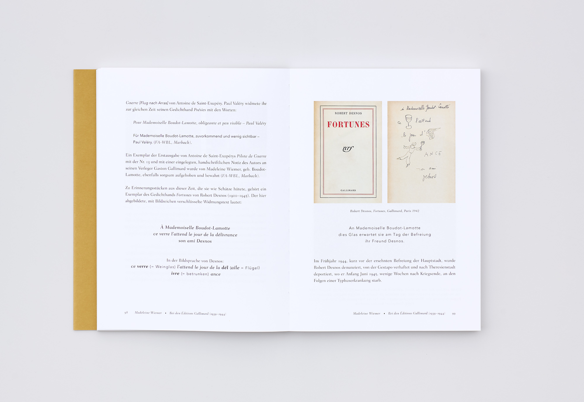 Spuren der Erinnerung  Doppelseite