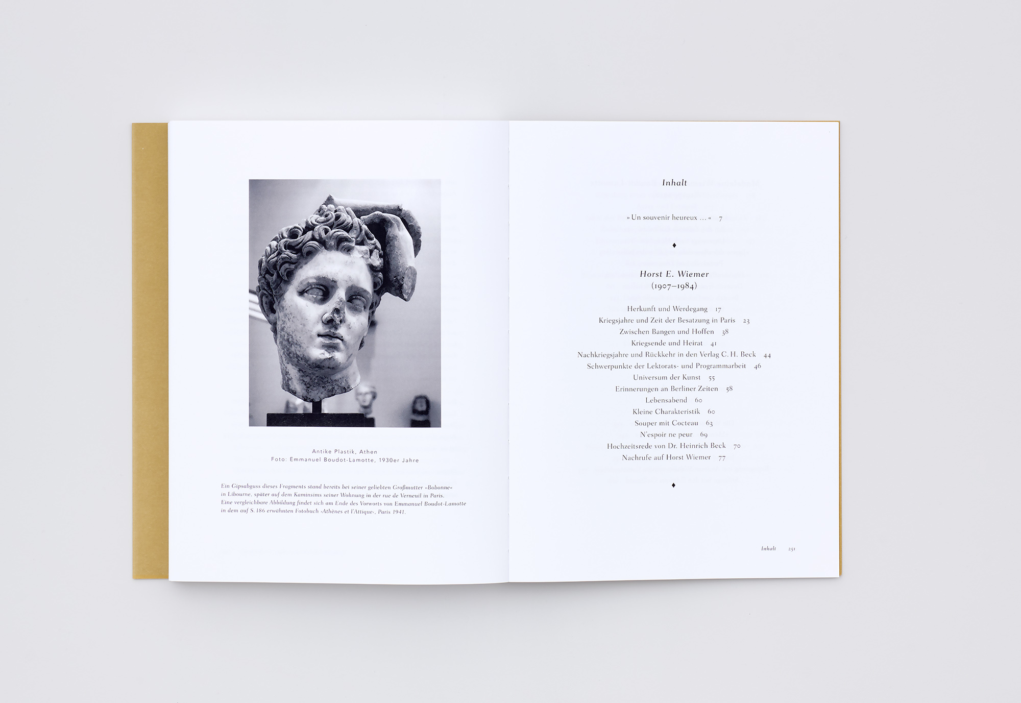 Spuren der Erinnerung  Doppelseite