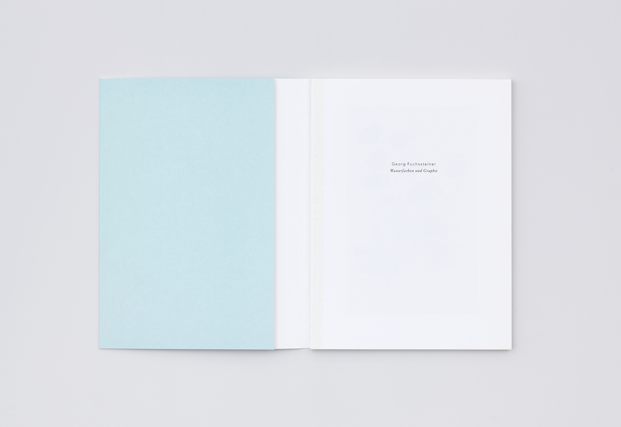 Georg Fuchsteiner Wasserfarben und Graphit