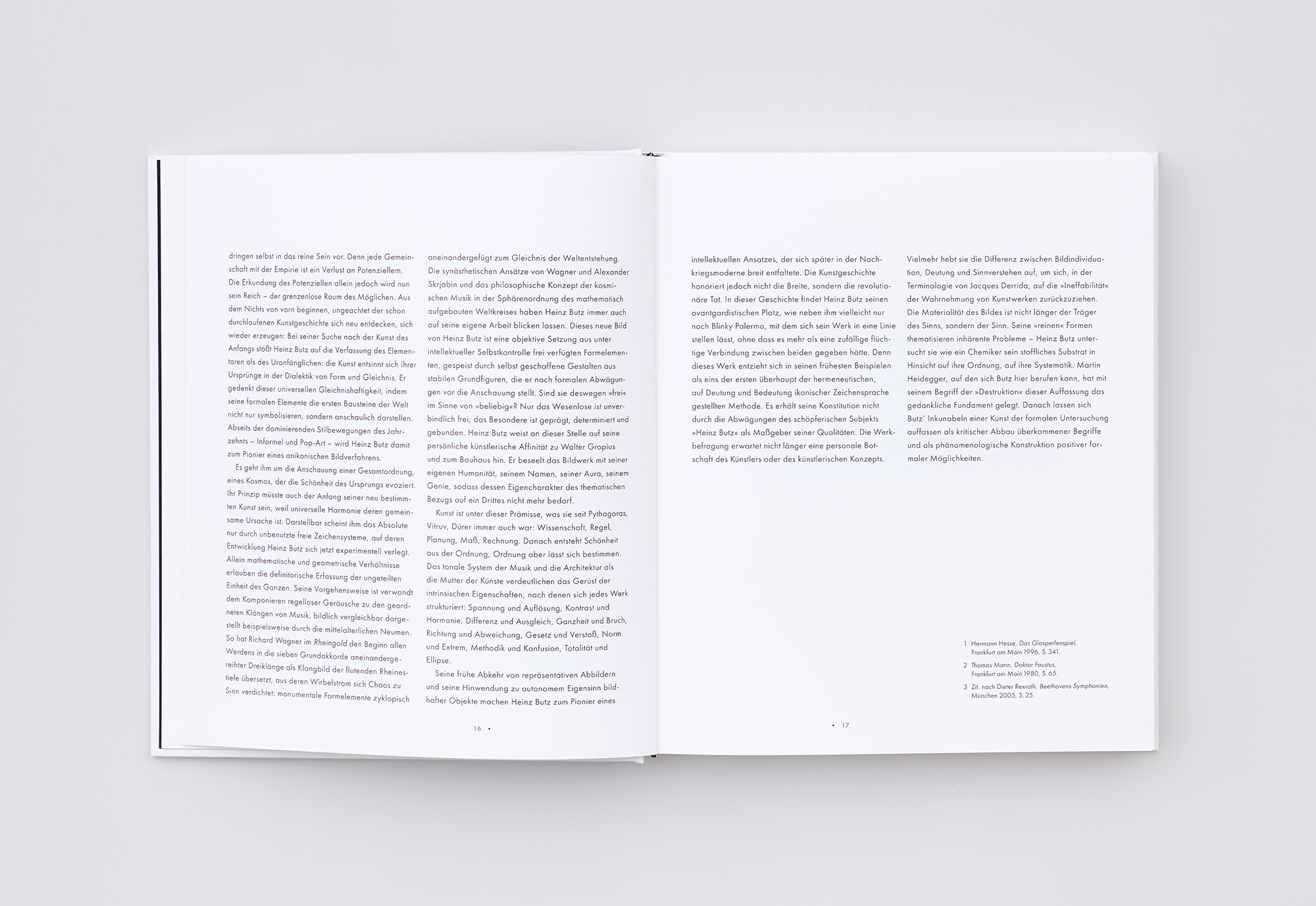 Heinz Butz Malerie 1949–2018 Text