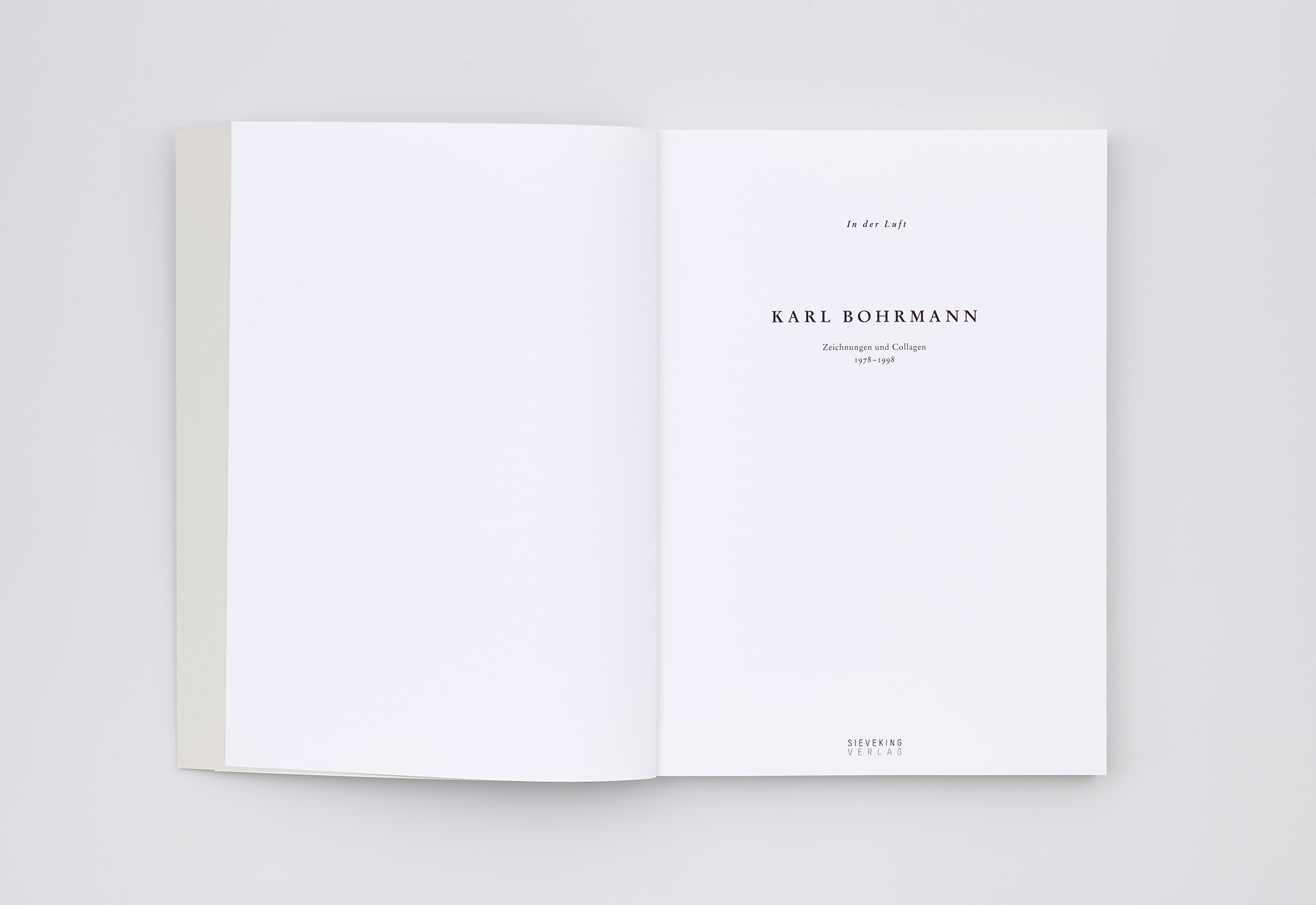 Karl Bohrmann In der Luft