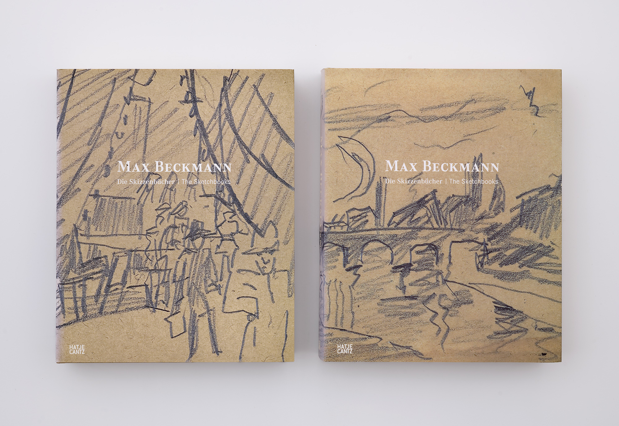 Die Skizzenbücher / The Sketchbooks Cover von beiden Bänden