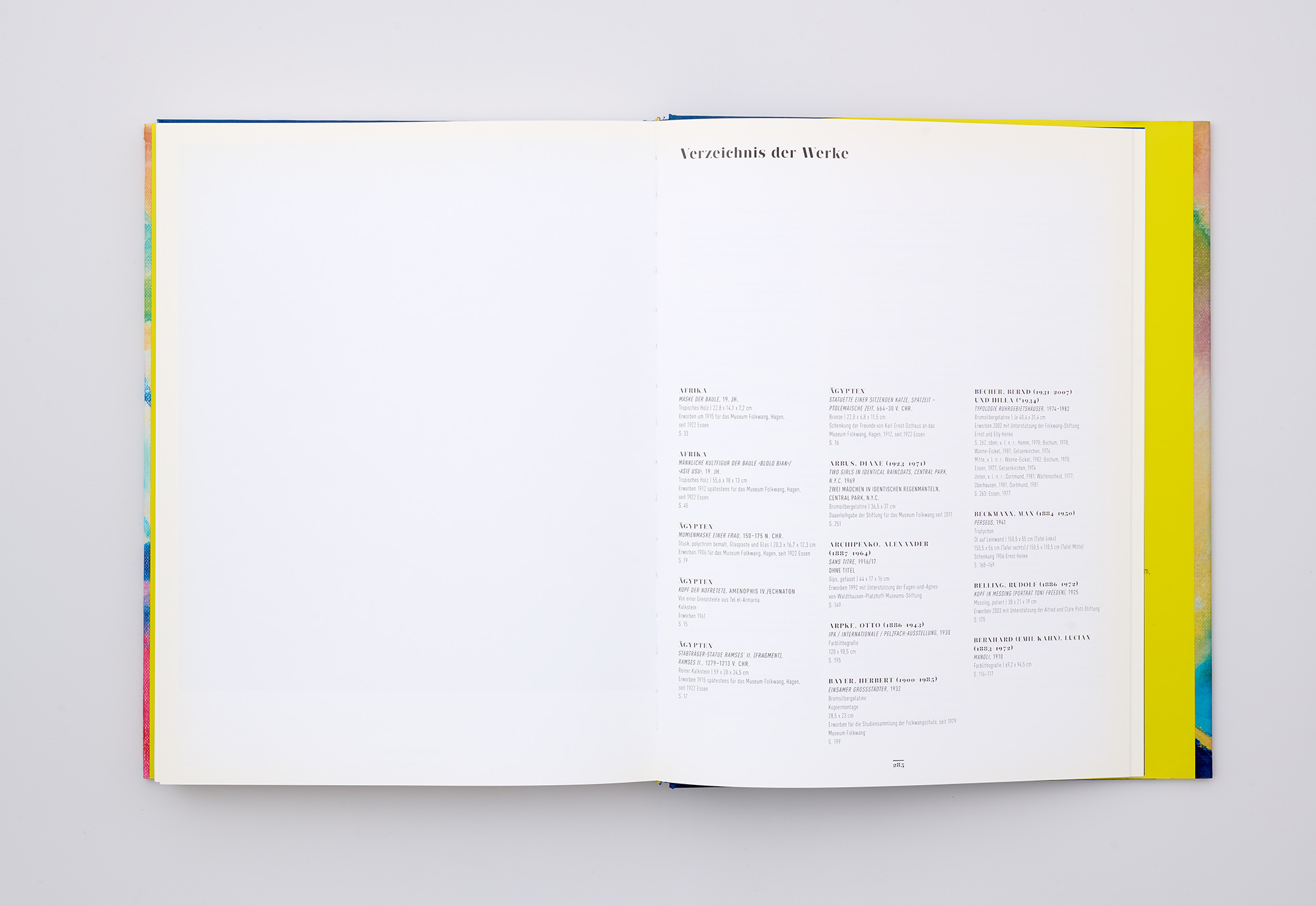 Museum Folkswang Meisterwerke der Sammlung Textseite