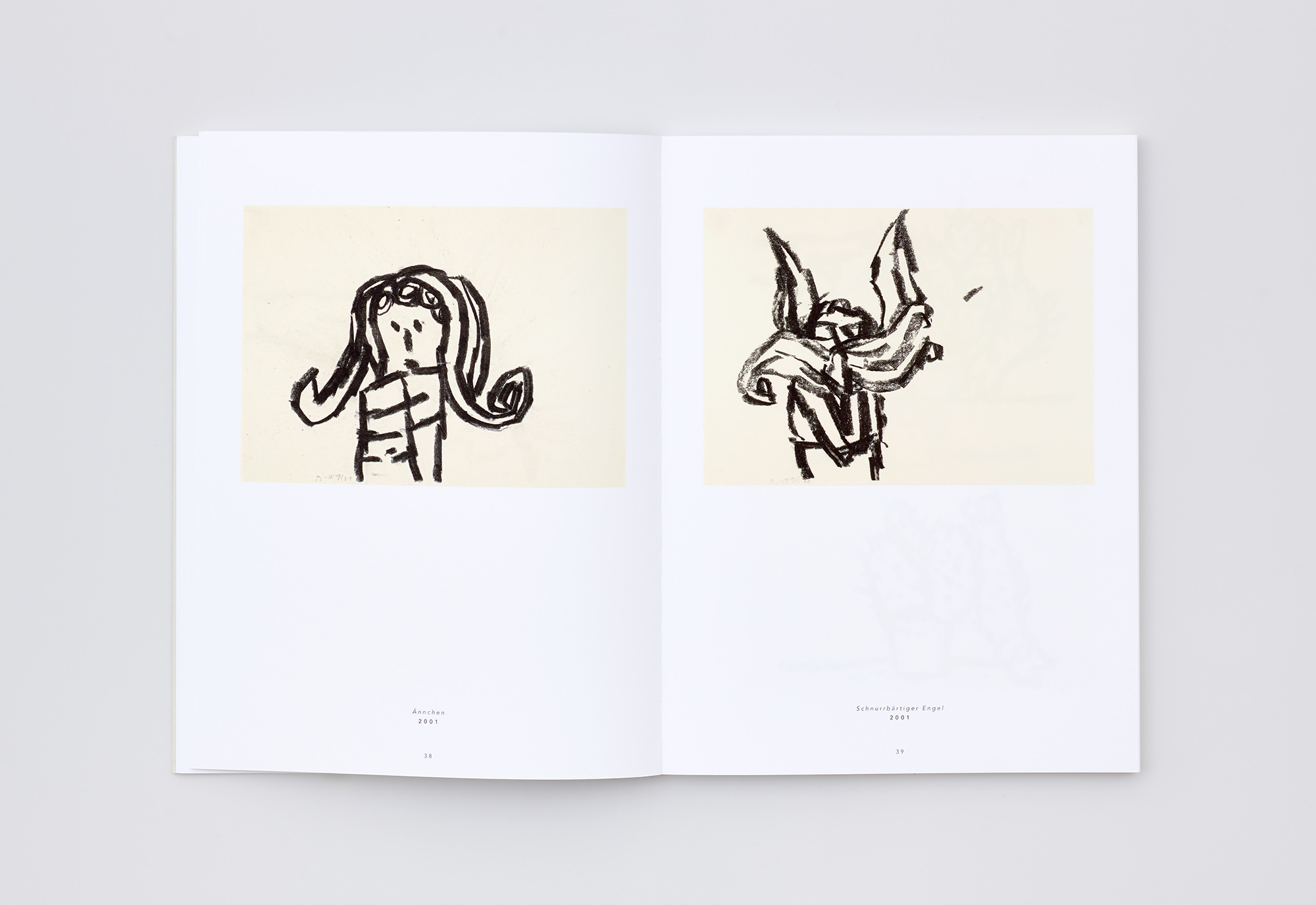 Richard Vogl Zeichnungen 1984–2017
Doppelseite Zeichnung