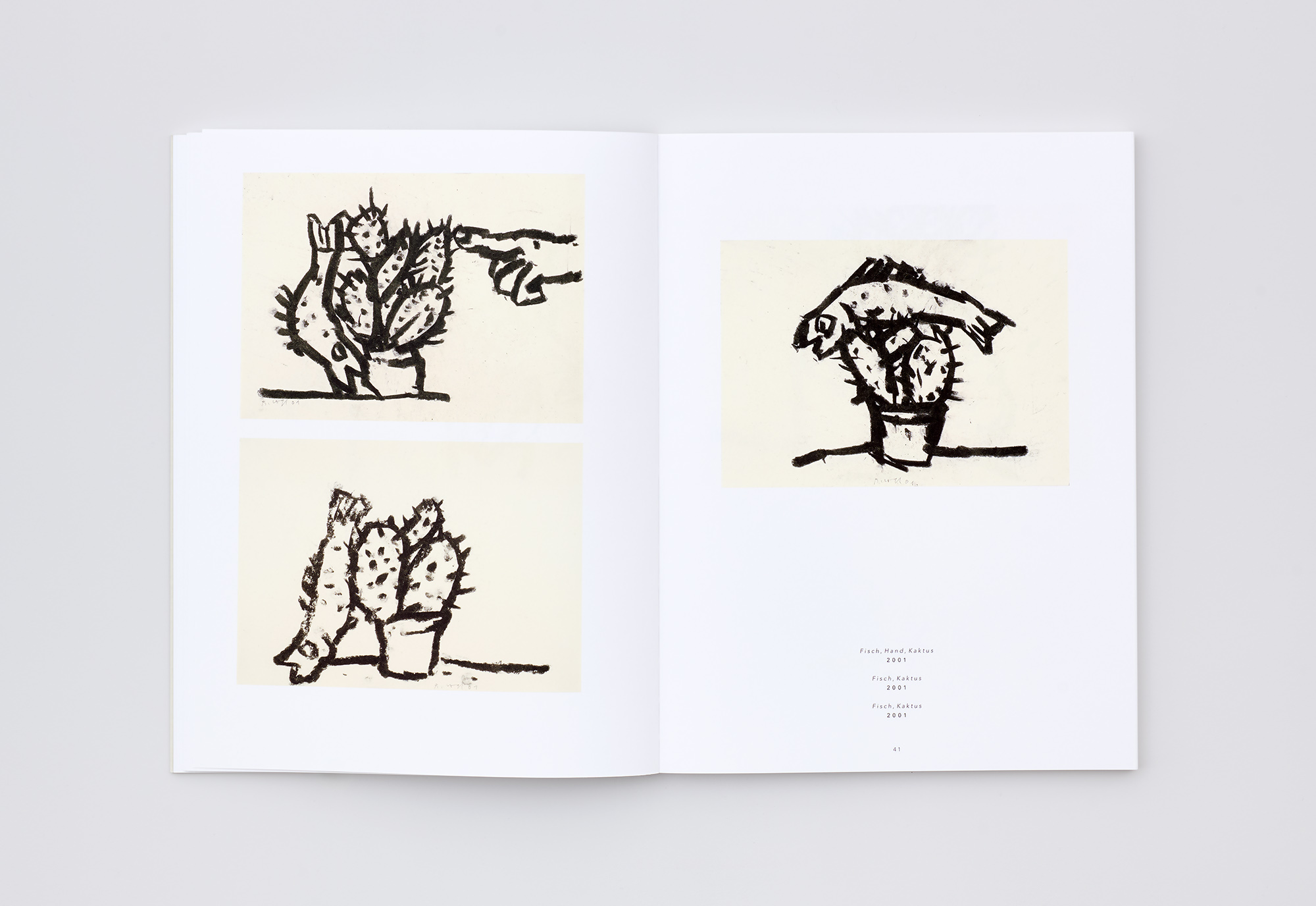 Richard Vogl Zeichnungen 1984–2017
Doppelseite Zeichnung