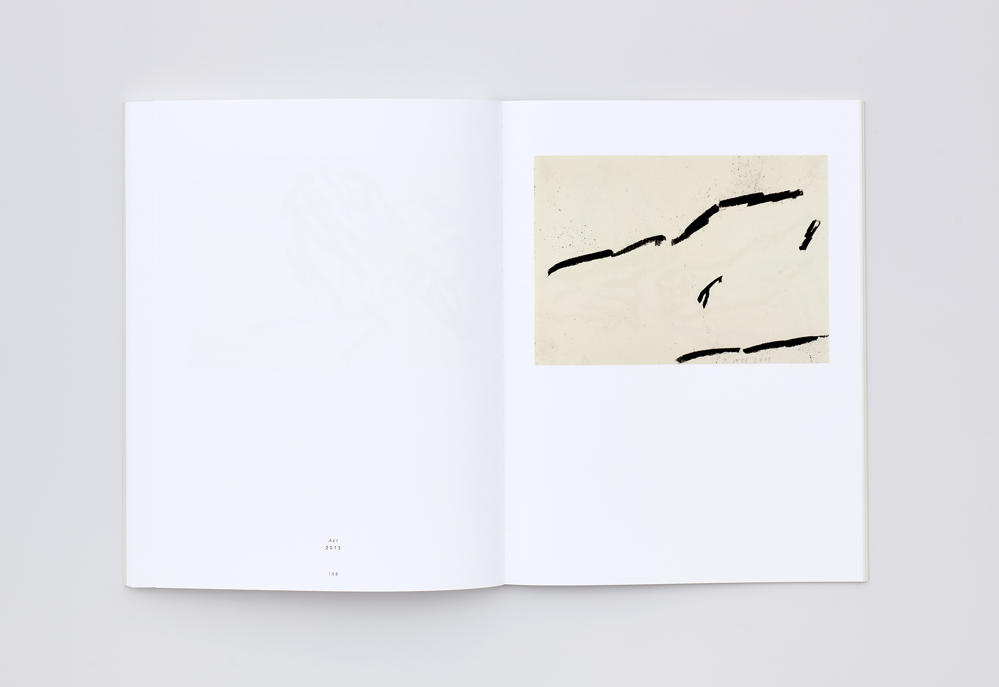 Richard Vogl Zeichnungen 1984–2017
Doppelseite Zeichnung