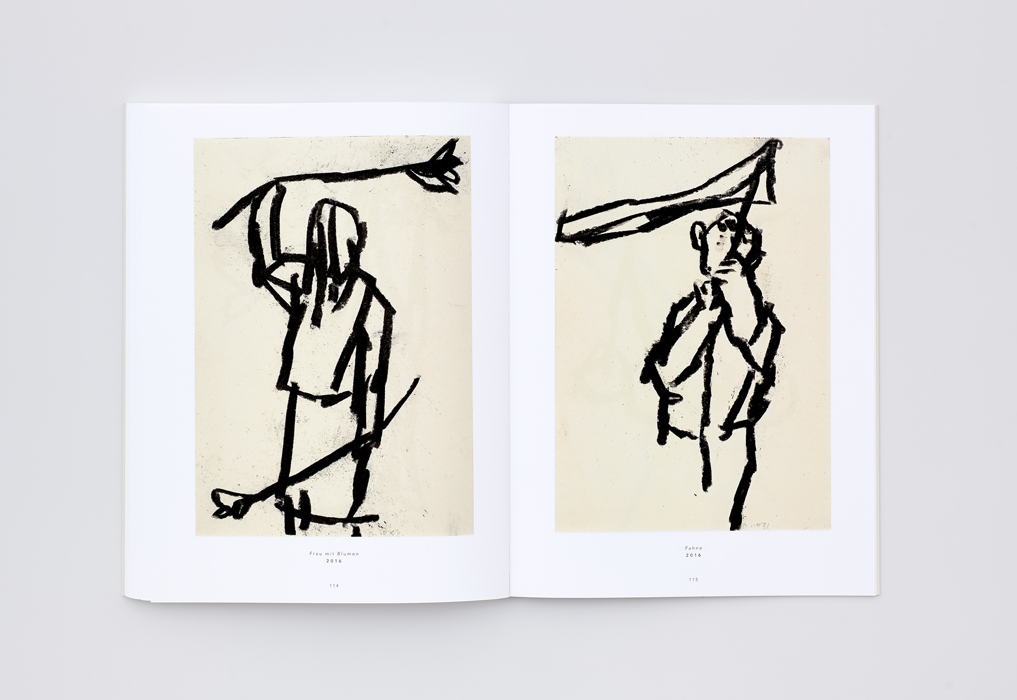 Richard Vogl Zeichnungen 1984–2017
Doppelseite Zeichnung