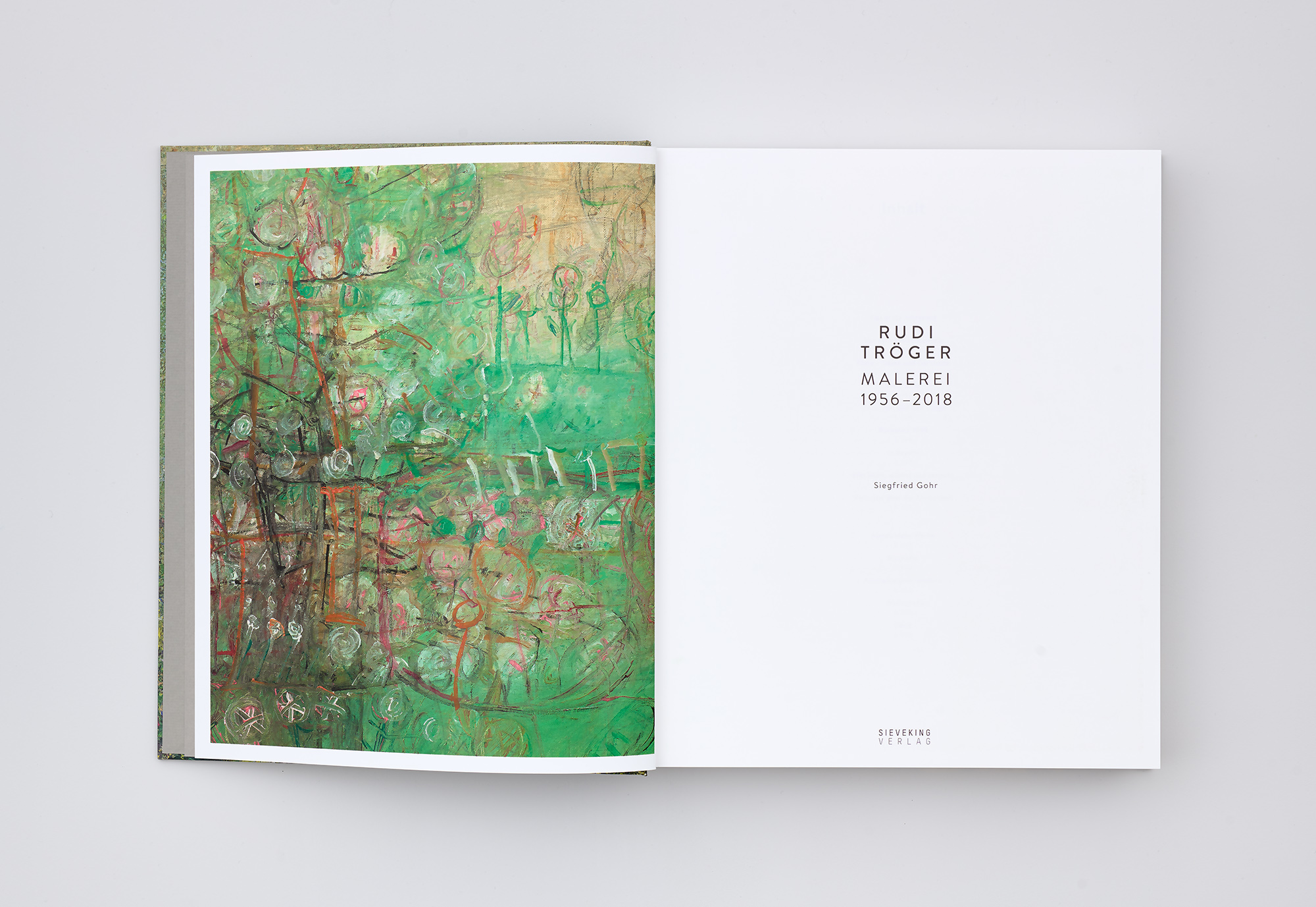Rudi Tröger Malerei 1956–2018 Titelei