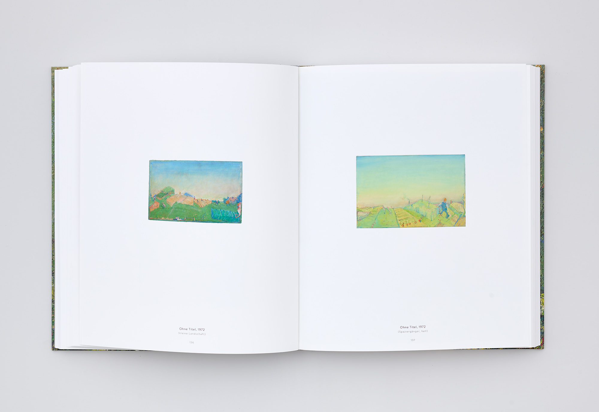 Rudi Tröger Malerei 1956–2018 zwei Bilder