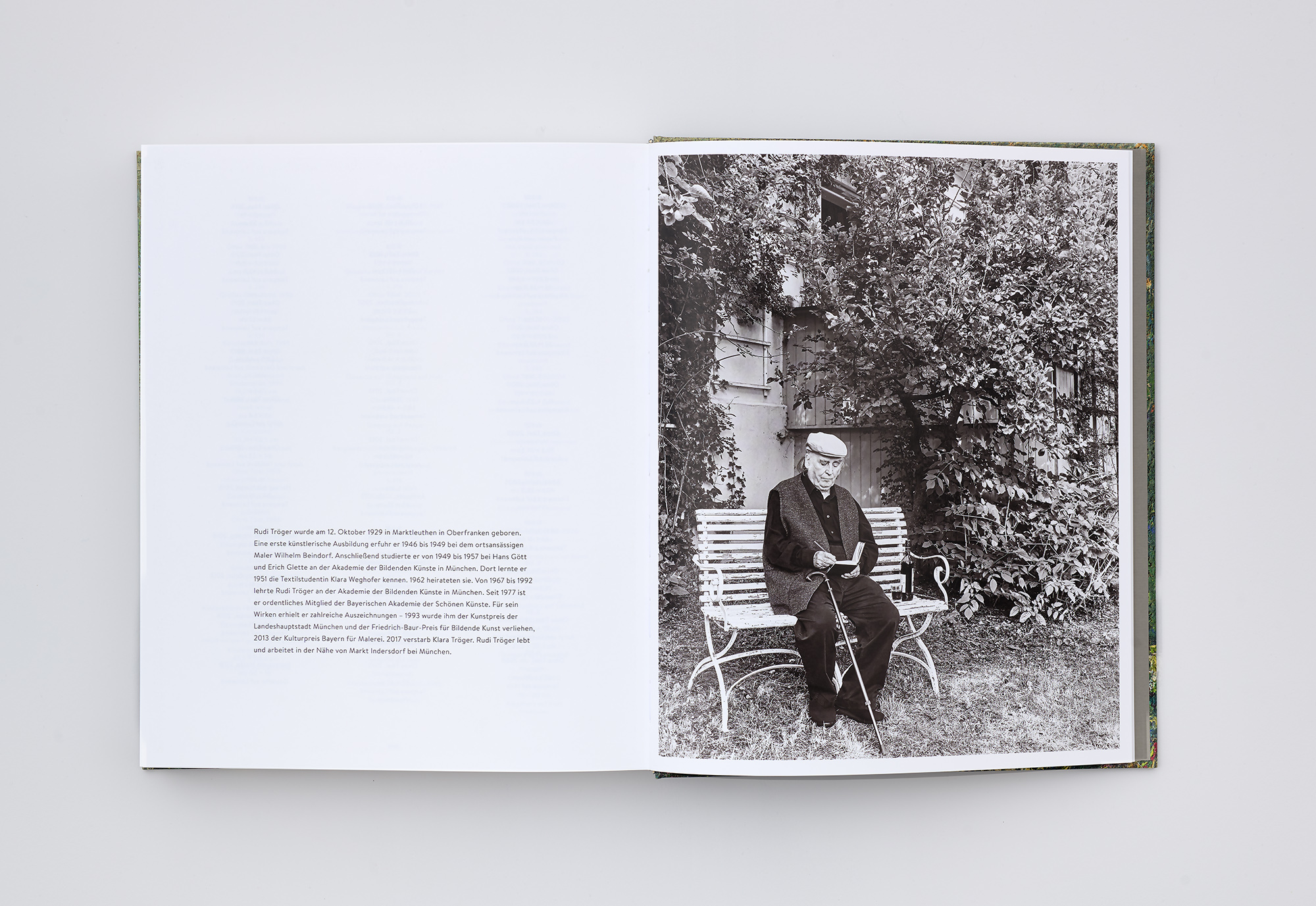 Rudi Tröger Malerei 1956–2018 Künstlerportrait und Biografische Daten